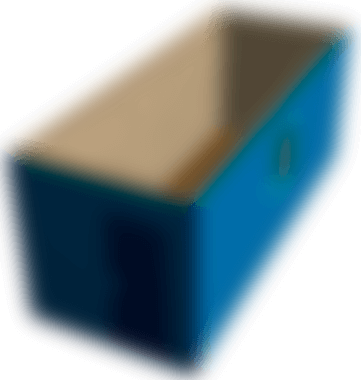 Блок-контейнер БКМ-214(224,234): окрашенный профлист, МДФ
